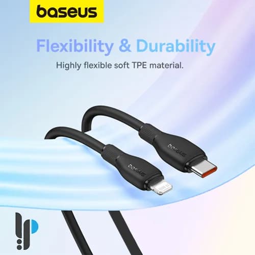 کابل شارژ 1.2 متری Type-C به لایتنینگ بیسوس مدل Baseus Pudding P10355701 — تصویر ۴