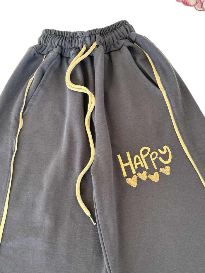 هودی شلوار بیرونی دخترانه HAPPY — تصویر ۸
