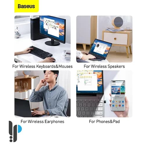 دانگل بلوتوث بیسوس مدل baseus BA04 کد ZJBA000001 — تصویر ۵