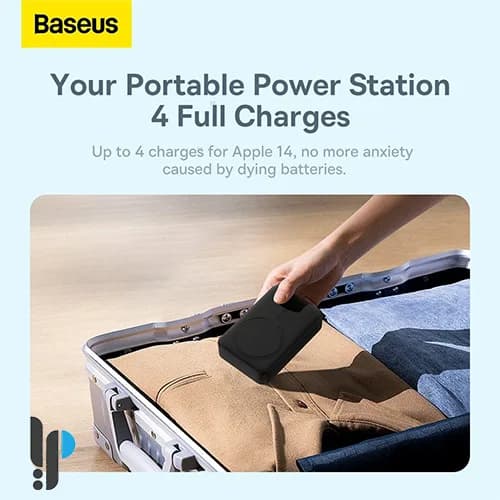 پاوربانک 20 واتی بیسوس مدل Baseus Magnetic Mini PPCX1500 ظرفیت 20000 میلی آمپر — تصویر ۳