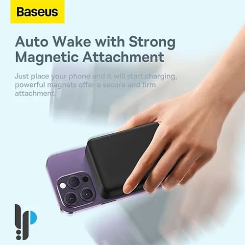 پاوربانک 20 واتی بیسوس مدل Baseus Magnetic Mini PPCX1500 ظرفیت 20000 میلی آمپر — تصویر ۵
