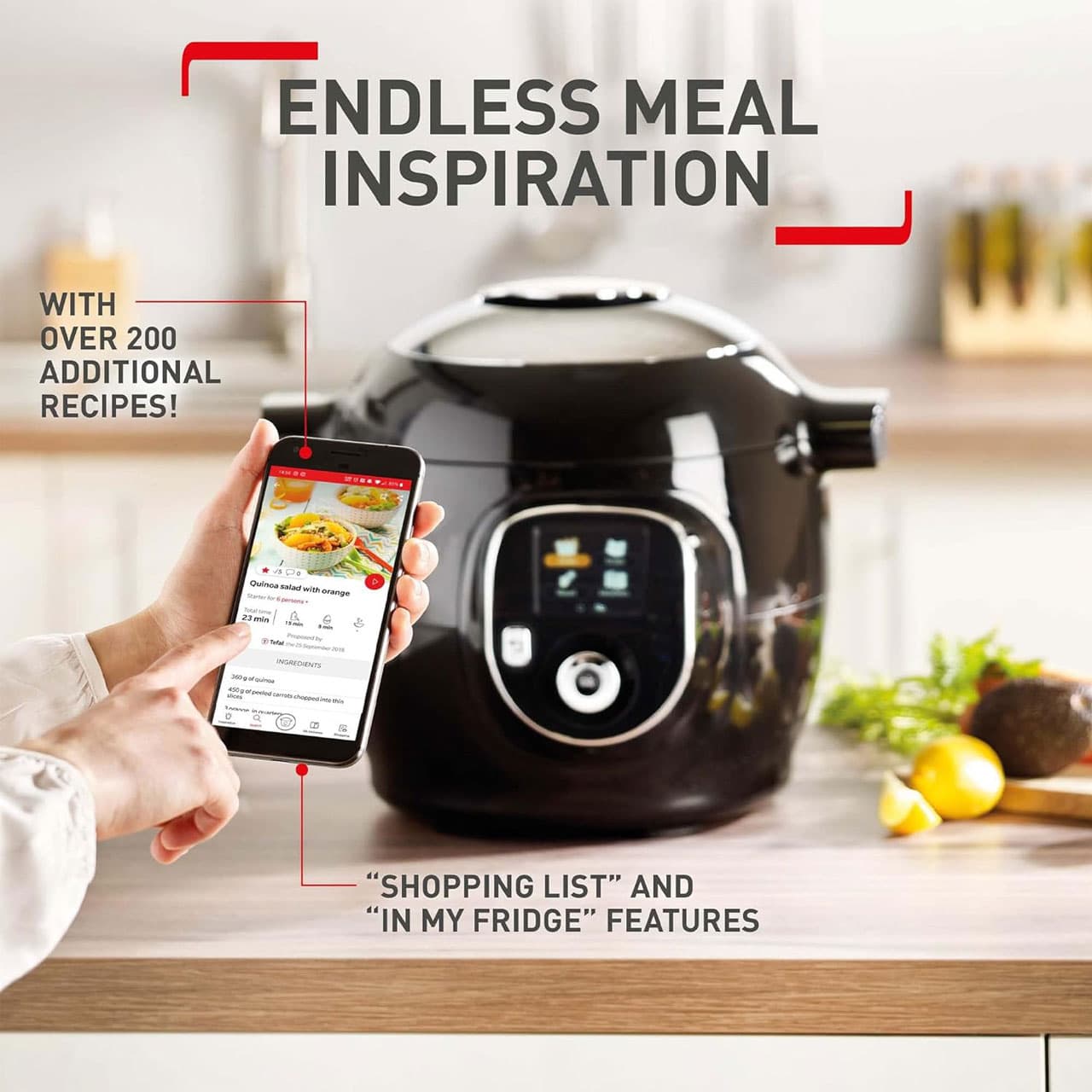 زودپز برقی تفال مدل Cook4me+ CY851840 — تصویر ۷