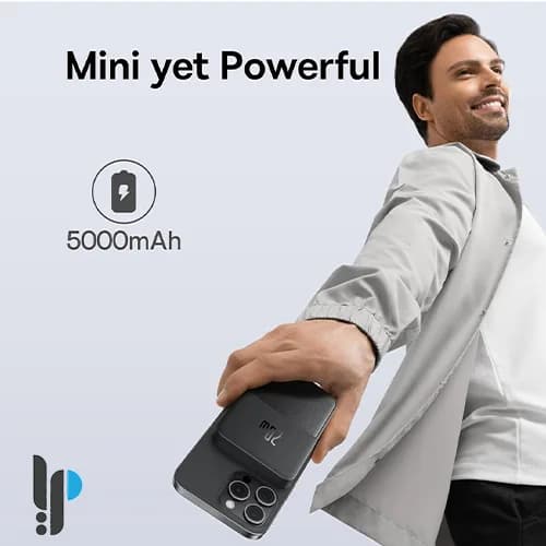 پاوربانک 20 واتی بیسوس مدل Baseus MagPro Magnetic Bracket P10064101Y ظرفیت 5000mAh — تصویر ۸