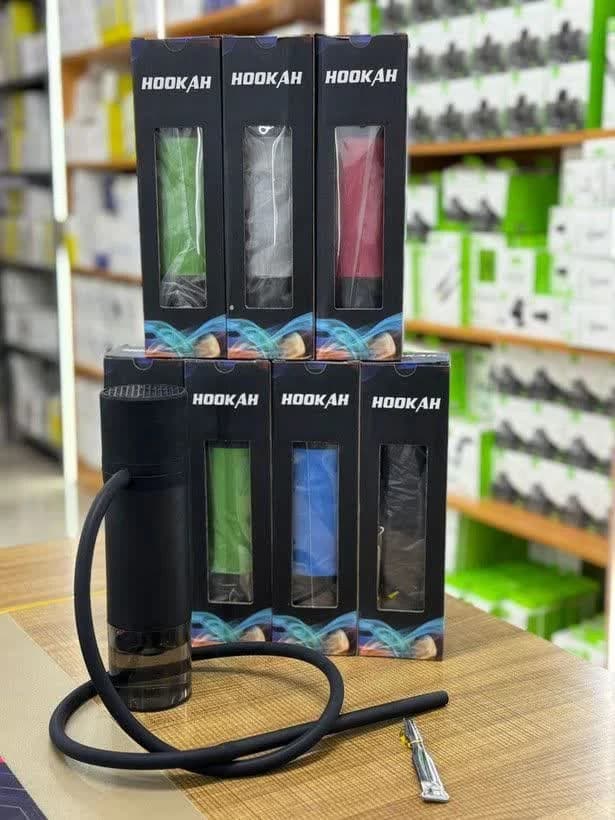قلیان مسافرتی ماشینی تمام فلز hookah — تصویر ۳