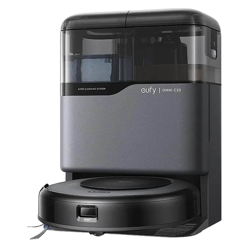 جاروبرقی رباتیک انکر Eufy Omni C20 مدل T2280 | جارو و تی‌کشی هوشمند با ایستگاه تخلیه خودکار
