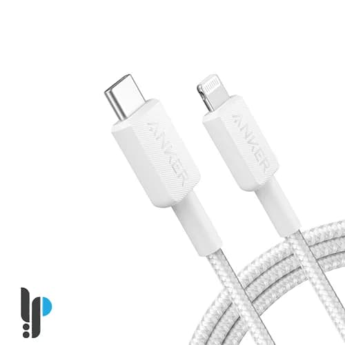 کابل تبدیل USB-C به لایتنینگ انکر مدل Anker 322 A81B5 طول 0.9 متر — تصویر ۴