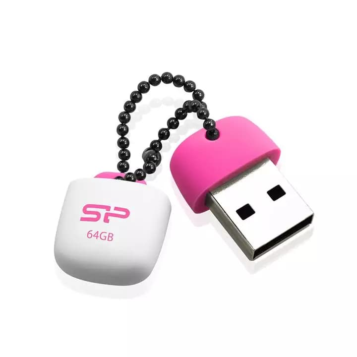 فلش مموری سیلیکون پاور Touch T07 ظرفیت 64 گیگابایت | فلش فلزی USB 3.2 با طراحی چرخشی