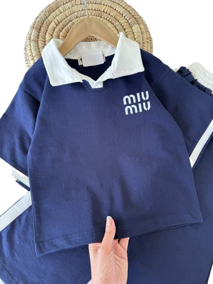 ست تیشرت و شلوار راحتی دخترانه MIU — تصویر ۵