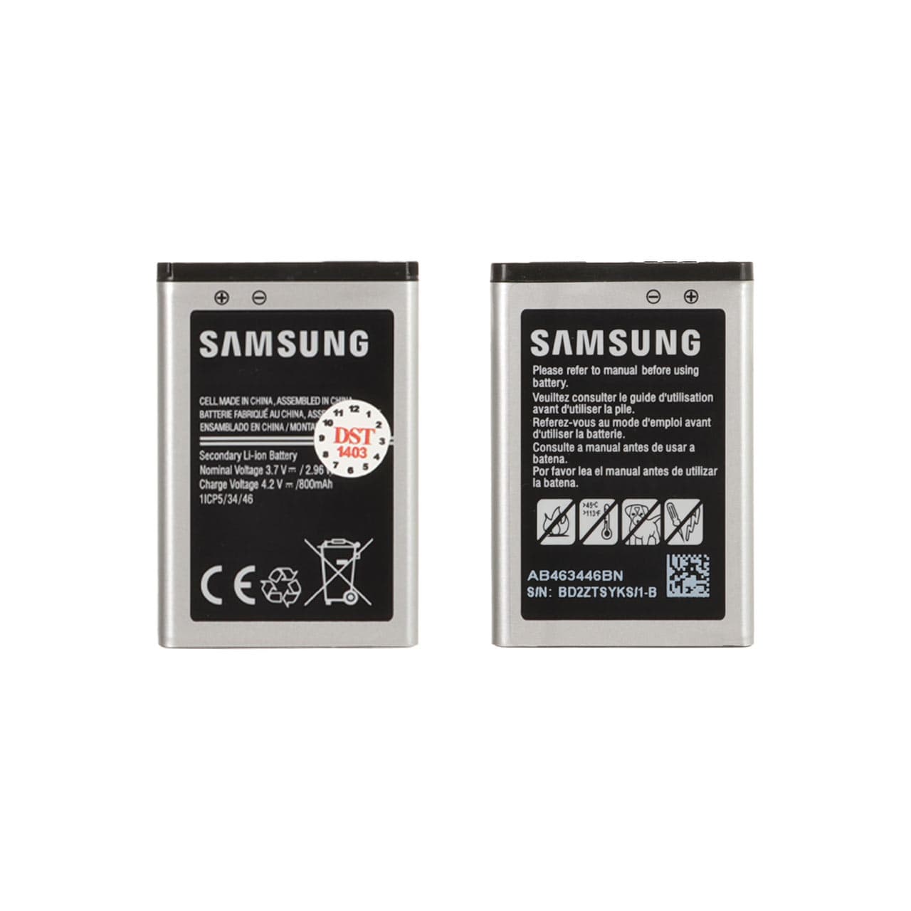 باتری موبایل Samsung مدل E250 با ظرفیت 800mAh