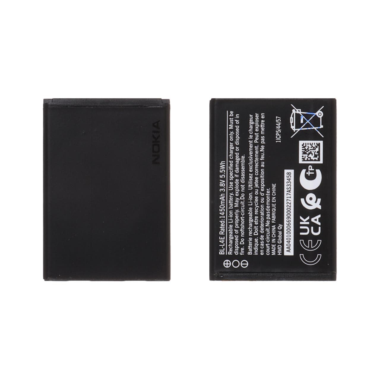 باتری موبایل Nokia مدل BL-L4E با ظرفیت 1450mAh