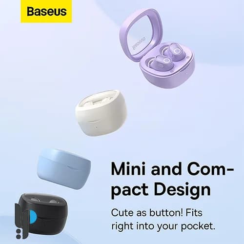 هدفون بلوتوثی بیسوس Baseus Bowie WM02 مدل NGTW3702 — تصویر ۲