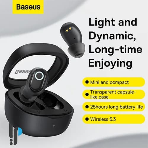 هدفون بلوتوثی بیسوس Baseus Bowie WM02 مدل NGTW3702 — تصویر ۷