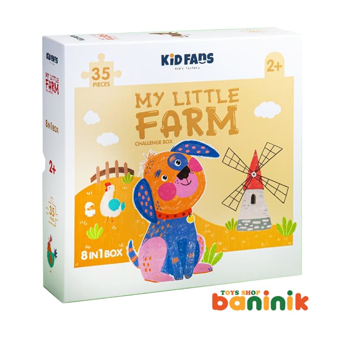 پازل 35 تکه Kid Fans مزرعه کوچک من