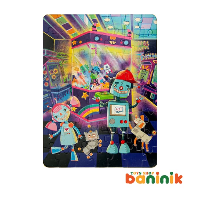 پازل 56 تکه آموزشی Kid Fans ربات — تصویر ۲