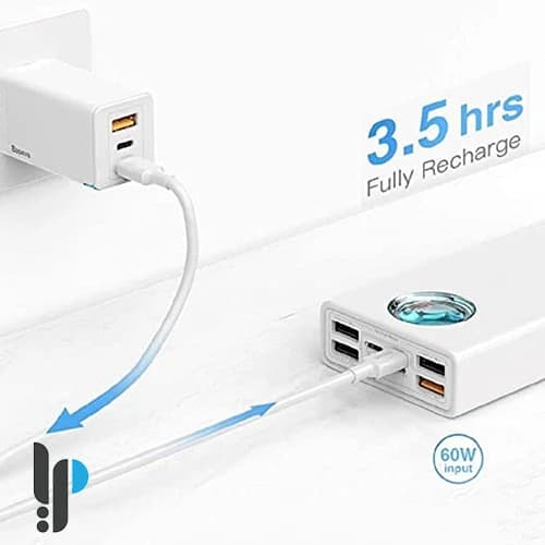 پاوربانک 65 واتی بیسوس مدل Baseus Amblight PPLG0001 ظرفیت 30000 میلی‌ آمپر — تصویر ۸