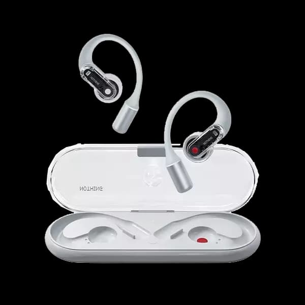 هندزفری بلوتوثی ناتینگ مدل Ear open | طراحی باز، صدای شفاف، استایل خاص و اتصال پایدار — تصویر ۲
