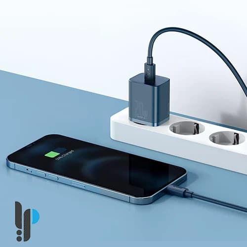 شارژر دیواری 20 واتی بیسوس مدل Baseus Super SI TZCCSUP-B بهمراه کابل لایتنینگ — تصویر ۵