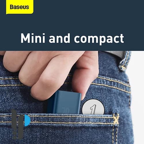 شارژر دیواری 20 واتی بیسوس مدل Baseus Super SI TZCCSUP-B بهمراه کابل لایتنینگ — تصویر ۸