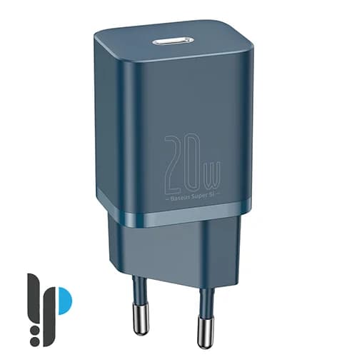شارژر دیواری 20 واتی بیسوس مدل Baseus Super SI TZCCSUP-B بهمراه کابل لایتنینگ — تصویر ۲