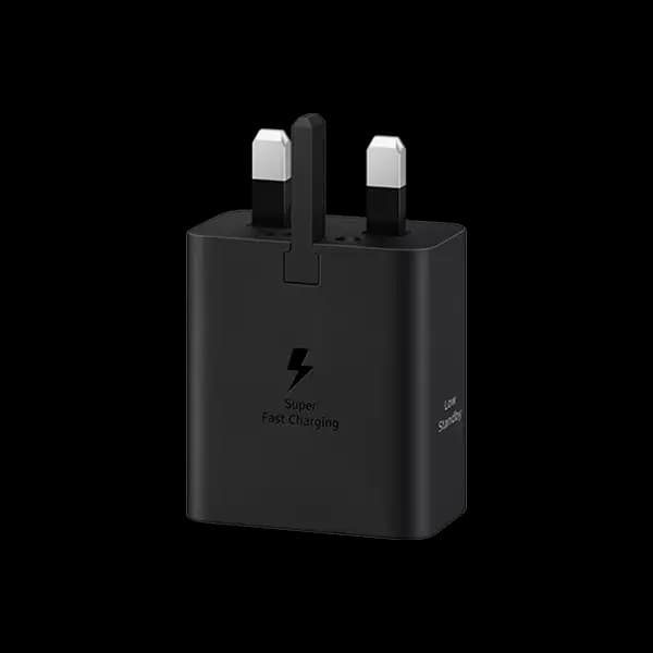 شارژر سریع سامسونگ 3 پین 45 وات USB-C مدل PD بدون کابل EP-TA4511