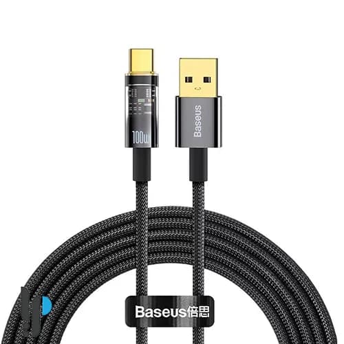 کابل تبدیل USB به Type-C بیسوس مدل Baseus Explorer CATS0003 با طول 2 متر — تصویر ۲