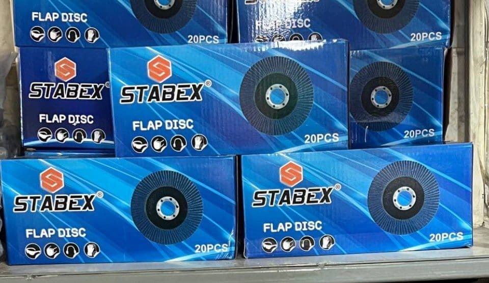 سنباده فلاپ سایز115میلیمتر گرید60 STABEX — تصویر ۲