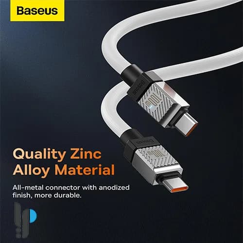 کابل شارژ ۲ متری Type-C به Type-C بیسوس مدل Baseus CoolPlay CAKW0003 — تصویر ۴