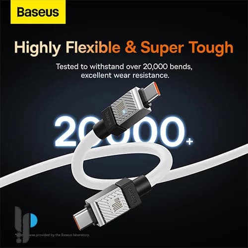 کابل شارژ ۲ متری Type-C به Type-C بیسوس مدل Baseus CoolPlay CAKW0003 — تصویر ۸
