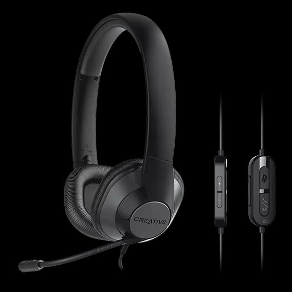 هدست با سیم کریتیو مدل Creative HS 720 V2