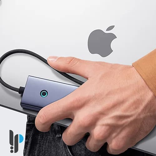 هاب 4 پورت USB-C بیسوس مدل Baseus UltraJoy B0005280A813-00 — تصویر ۴