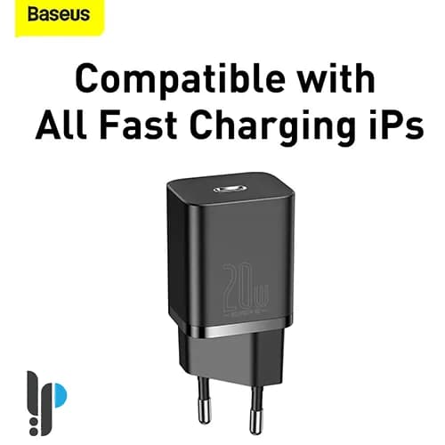 شارژر دیواری 20 واتی بیسوس مدل Baseus Super SI CCSUP-B — تصویر ۵