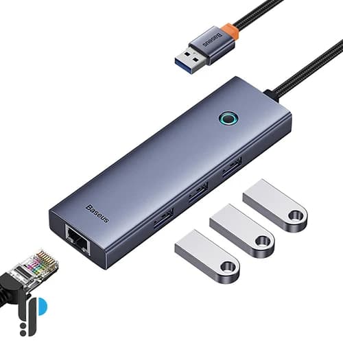 هاب 4 پورت USB بیسوس مدل Baseus UltraJoy B0005280A813-01 — تصویر ۲