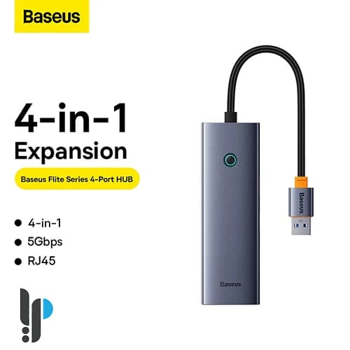 هاب 4 پورت USB بیسوس مدل Baseus UltraJoy B0005280A813-01 — تصویر ۴