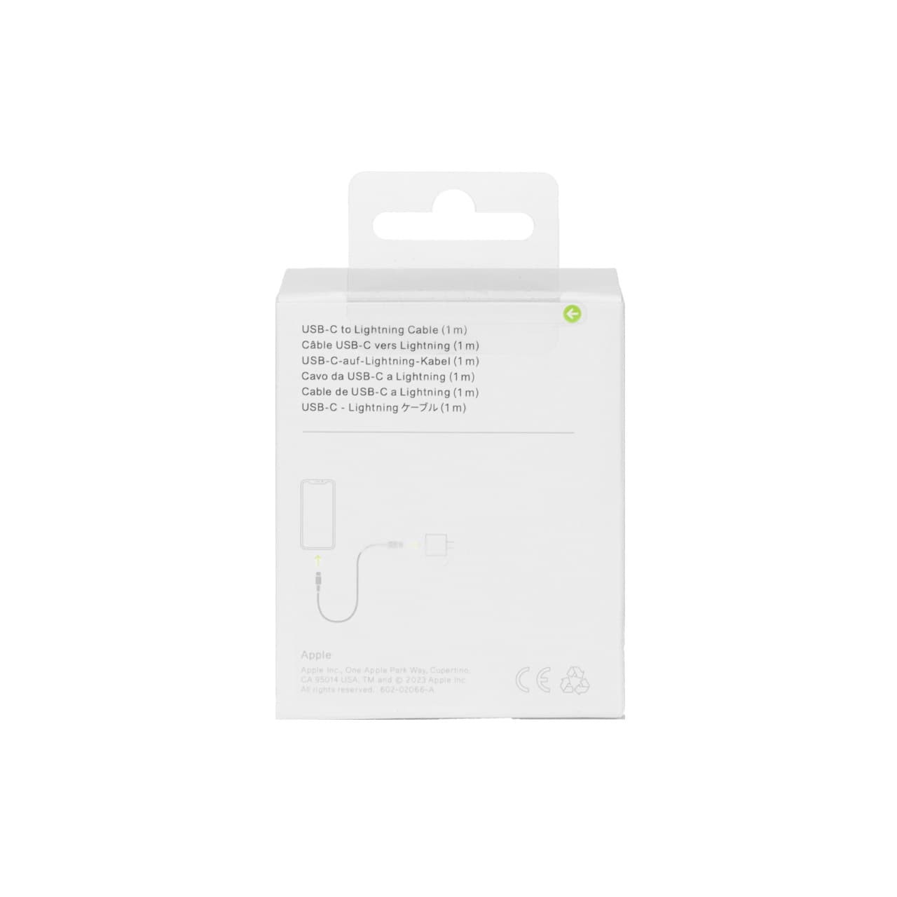 کابل شارژ PD و فست Apple Type-C to Lightning مدل MKQ42ZM/A A1703 — تصویر ۳