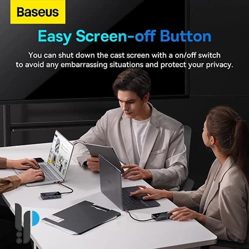 هاب 8 پورت USB-C بیسوس مدل Baseus Focus WKYY030313 — تصویر ۲