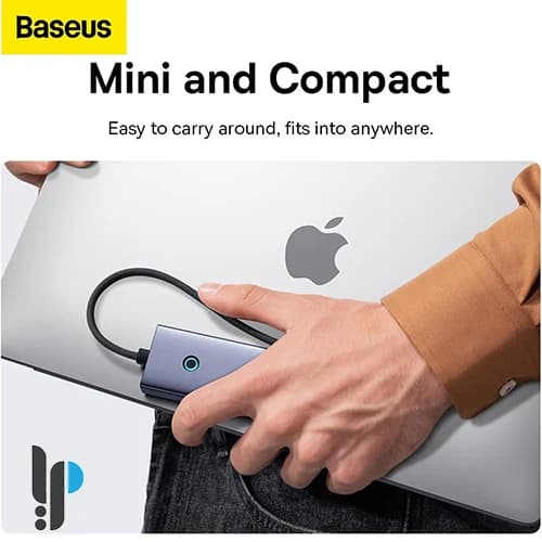 هاب 6 پورت USB-C بیسوس مدل Baseus UltraJoy B00052807813-01 — تصویر ۷