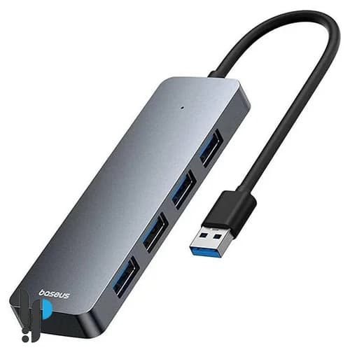 هاب 4 پورت USB بیسوس مدل Baseus UltraJoy B0005280B811 به طول کابل 15 سانتی متر