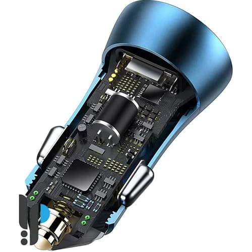 شارژر فندکی 40 وات بیسوس مدل Baseus Golden Contactor pro CCJD-0G — تصویر ۸