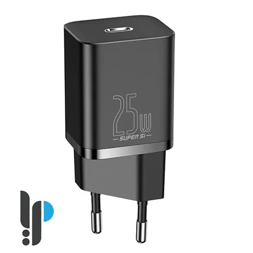 شارژر دیواری 25 واتی بیسوس مدل Baseus Super SI CCSP0201