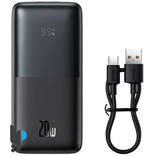 پاور بانک 20 واتی بیسوس مدل Baseus Bipow Pro ظرفیت 10000 میلی آمپر — تصویر ۲