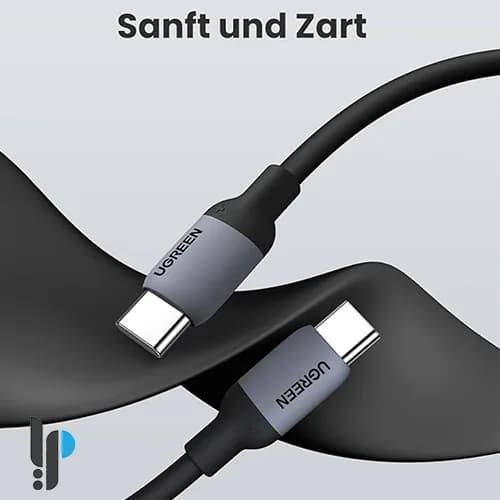 کابل شارژ USB-C به USB-C یوگرین مدل Ugreen US563 طول 1 متر — تصویر ۵