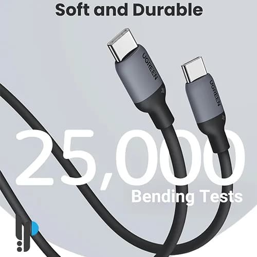 کابل شارژ USB-C به USB-C یوگرین مدل Ugreen US563 طول 2 متر — تصویر ۷