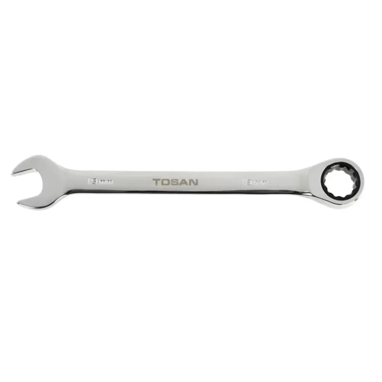 آچار یک سر رینگ (دنده‌ای) جغجغه ای توسن ساخت چین سایز 12 کد محصول: T101-12MMGWC