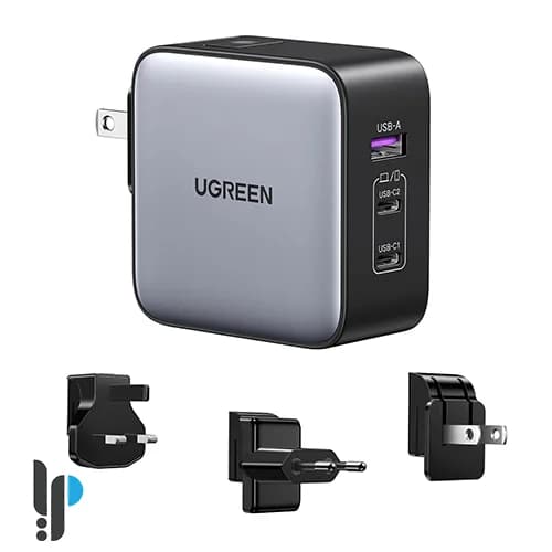 شارژر دیواری 65 وات یوگرین Ugreen Nexode مدل CD296