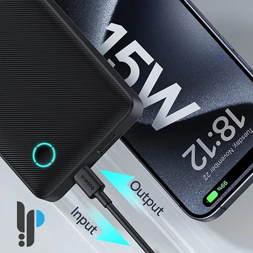 پاوربانک 15 واتی بیسوس مدل Baseus Airpow Lite ظرفیت 10000 میلی‌ آمپر ساعت — تصویر ۴