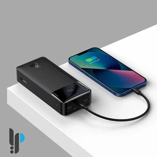 پاوربانک بیسوس مدل Bipow Digital Display 20W ظرفیت 30000 میلی آمپر ساعت — تصویر ۸