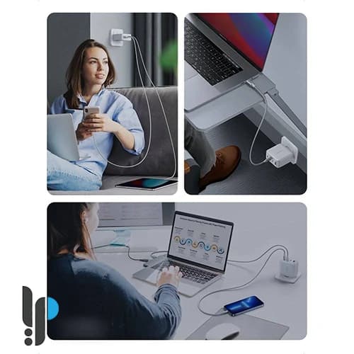 شارژر دیواری 100 وات یوگرین مدل Ugreen Nexode CD226 — تصویر ۸