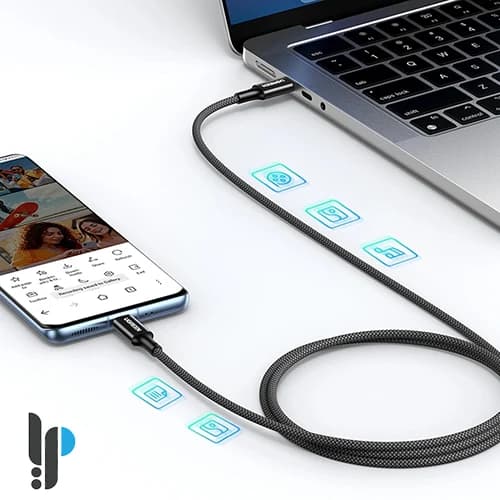 کابل شارژ USB-C به USB-C یوگرین مدل Ugreen US557 طول 2 متر — تصویر ۷