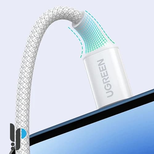 کابل شارژ USB-C به USB-C یوگرین مدل Ugreen US557 طول 2 متر — تصویر ۵