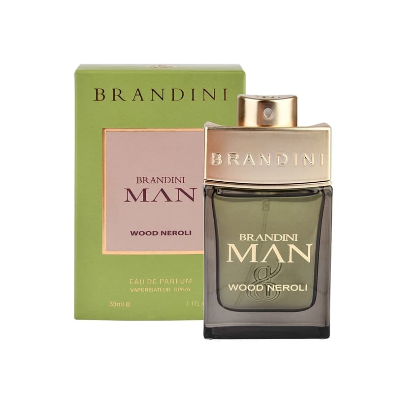 عطر برندینی بولگاری وود نرولی مدل BVLGARI MAN WOOD NEROLIحجم33میلی لیتر